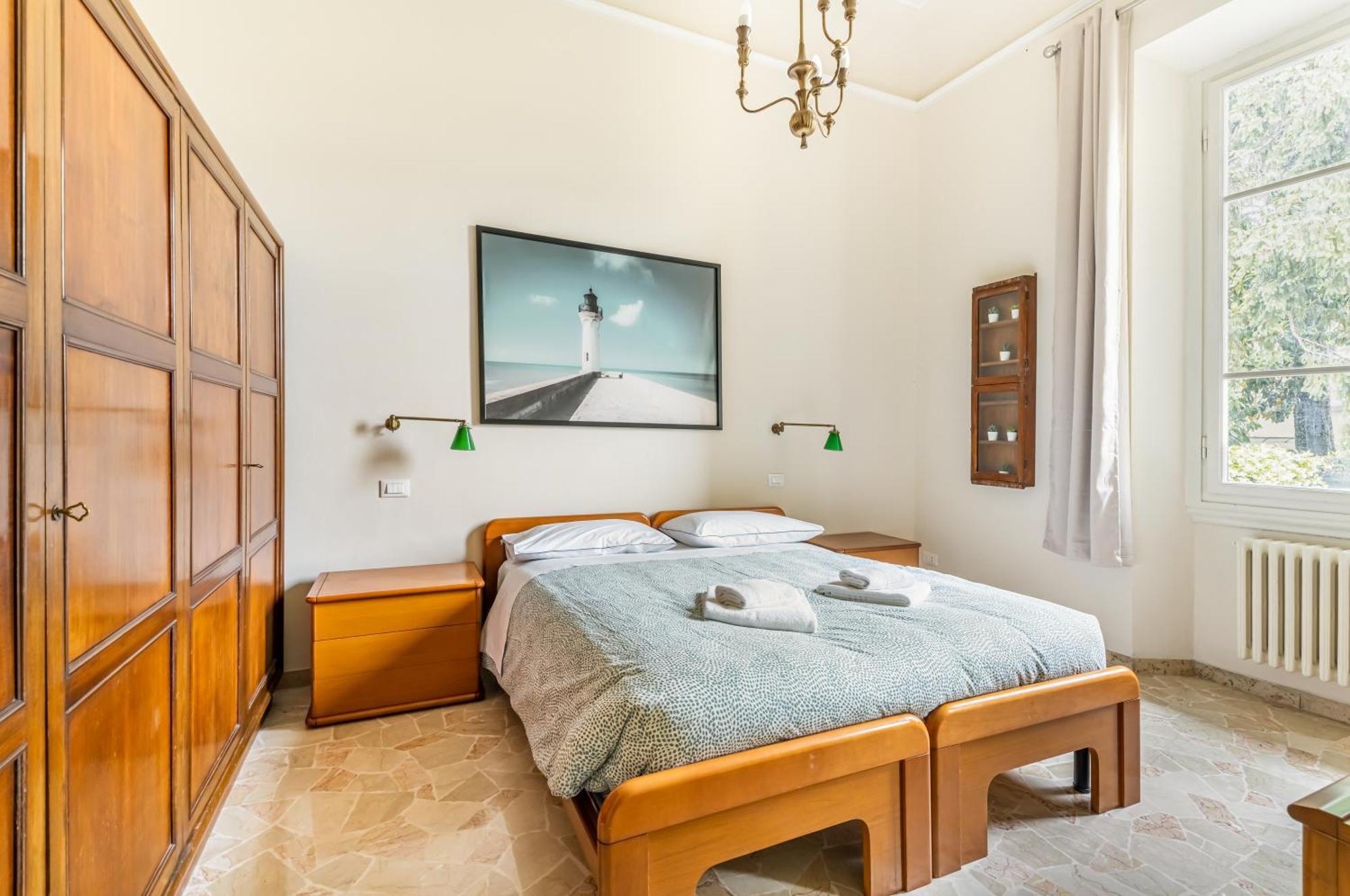 Bright Apartment With Private Garden And Balcony Firenze Kültér fotó