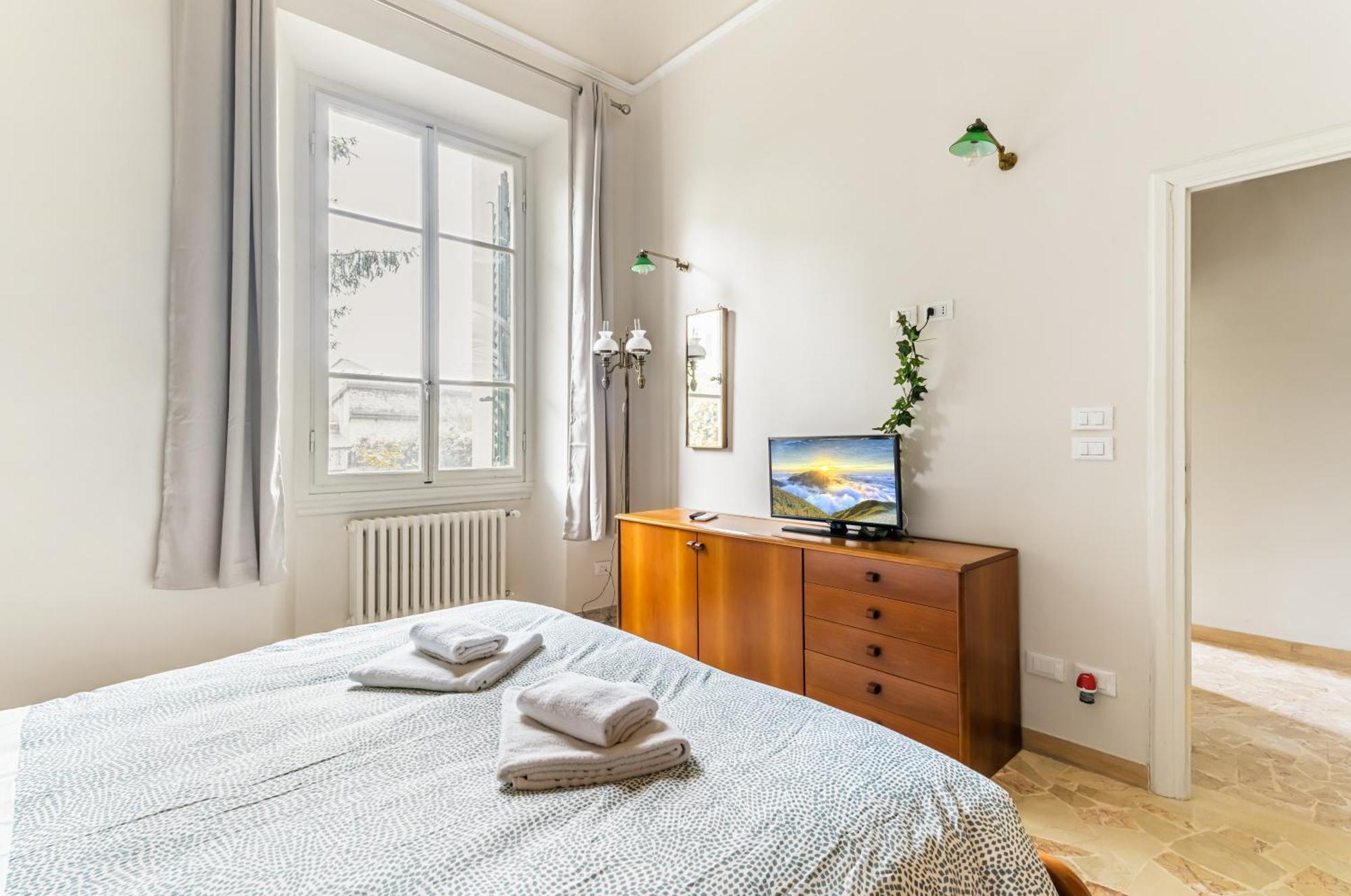 Bright Apartment With Private Garden And Balcony Firenze Kültér fotó